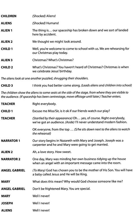 Script of Play .